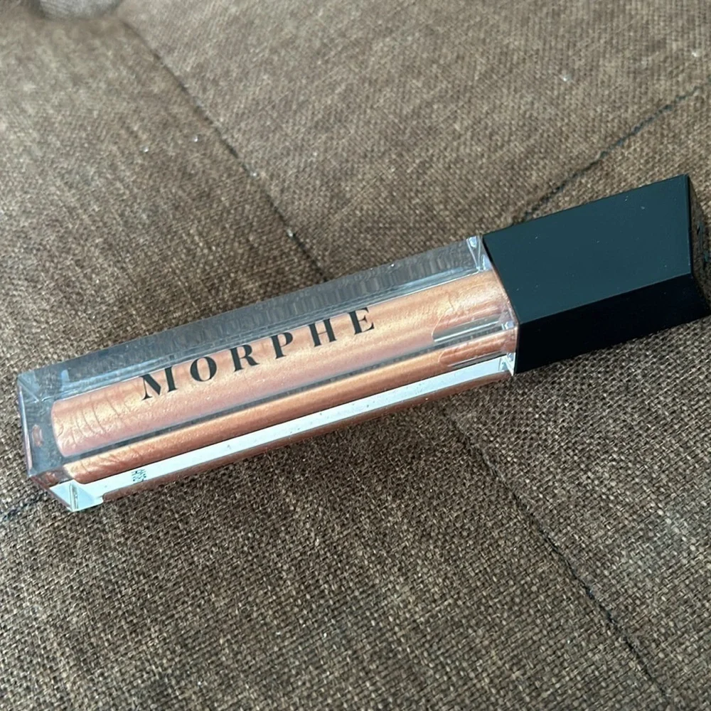 MORPHE Hot Tropic Lip Gloss SUNNIES (shimmering amber) FULL SIZE / BRAND NEW